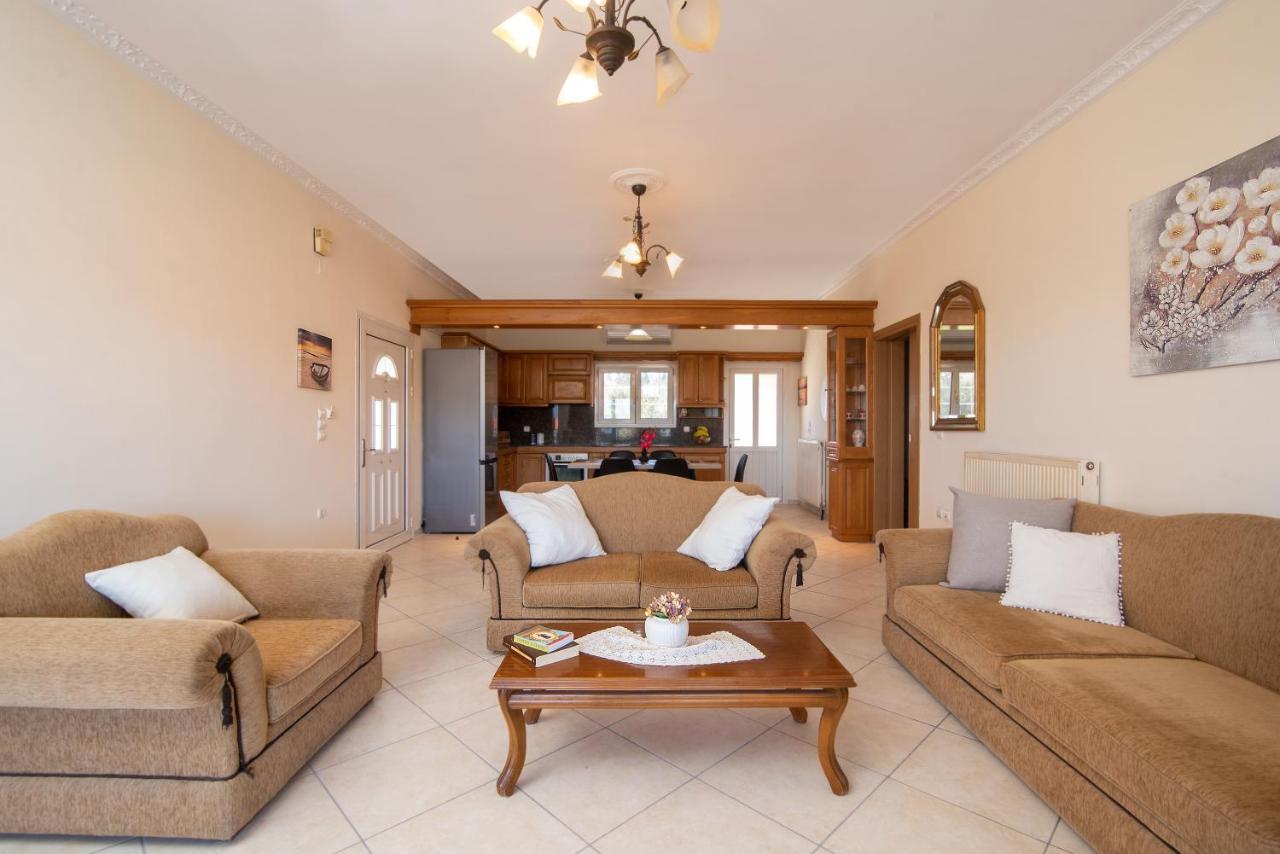 Yanna'S Sea View Holiday House Alykes Potamou Bagian luar foto
